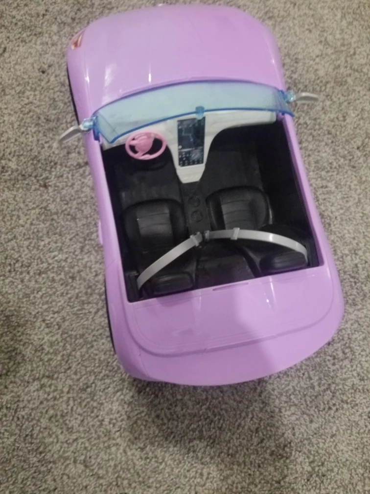 Barbie Lilac Convertible Car