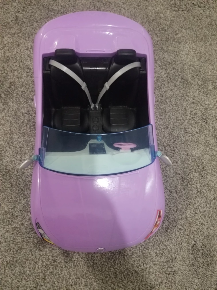 Barbie Lilac Convertible Car - photo 2
