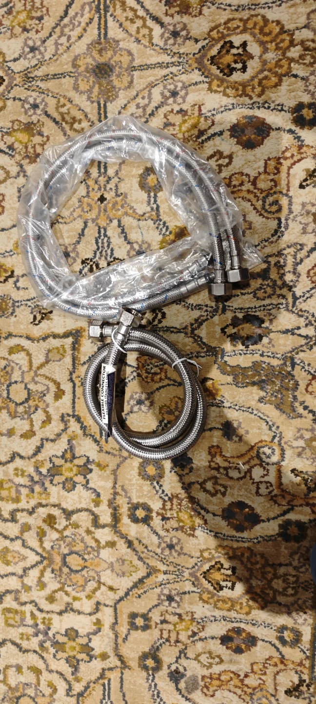 New Raccord Flexible Braided Stainless Steel Connector 30" - photo 2