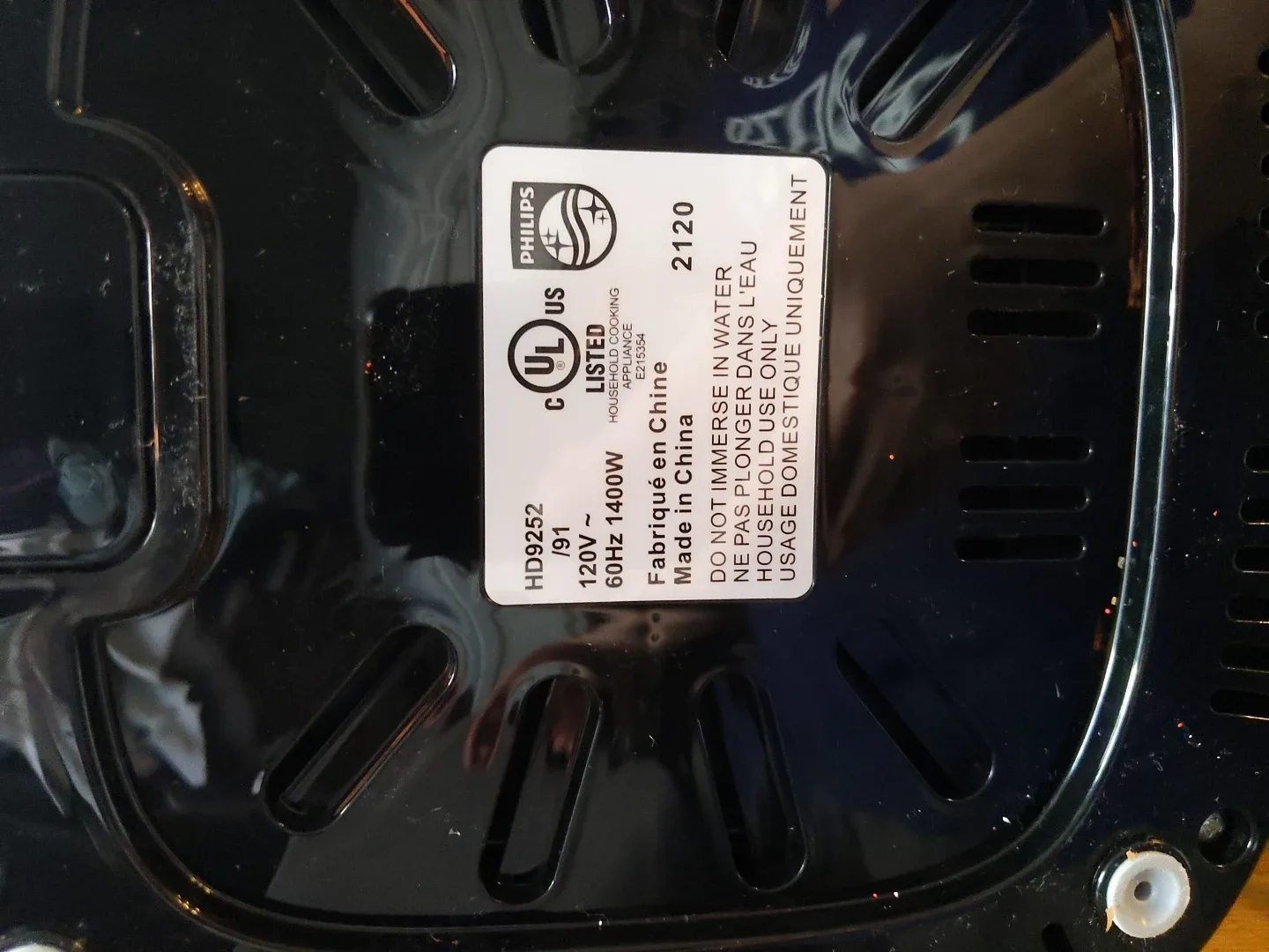 Philips Essential Airfryer model HD9252/91. image indicator(10)