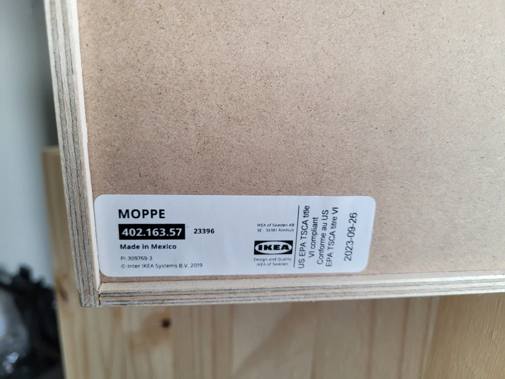 IKEA Moppe Mini Chest of Drawers - photo 3