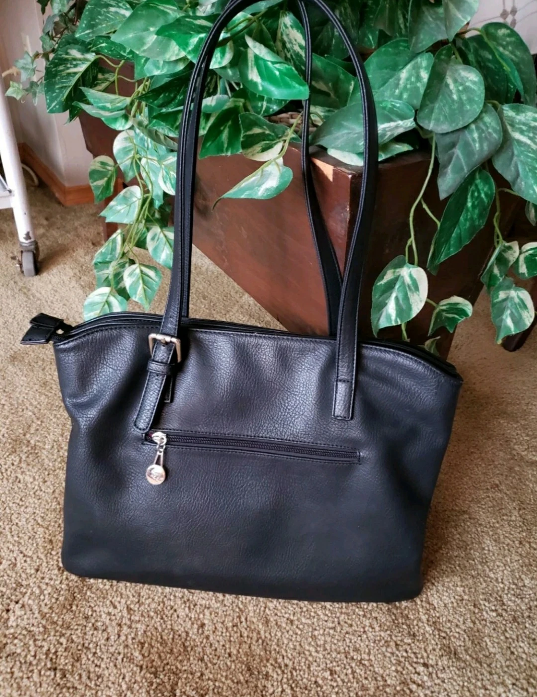 SQ Black Tote Bag