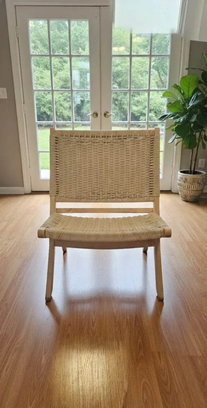 Woven Accent Chair ✨️