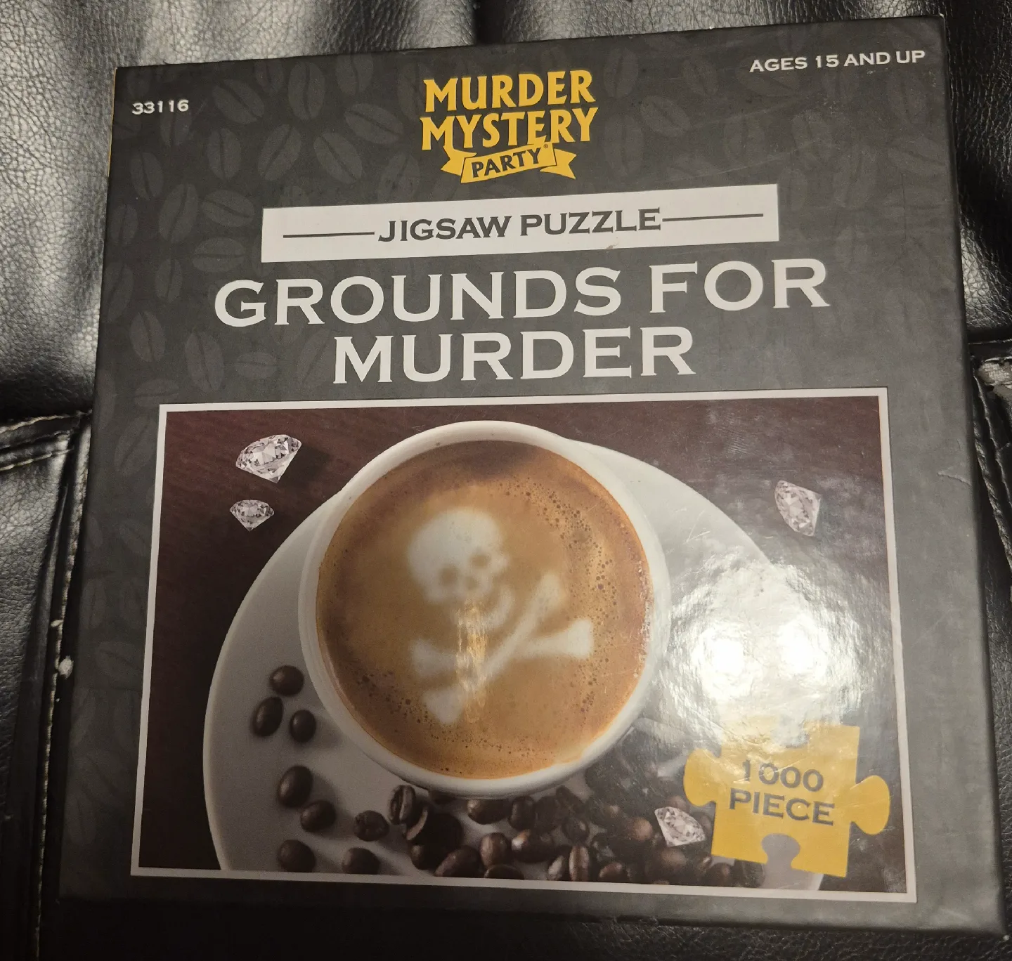 Murder Mystery Party: Grounds for Murder Jigsaw Puzzle image indicator(2)