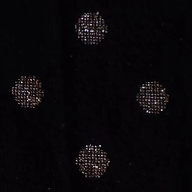 Semi Formal Party Sweater in Black With Printed Gold - photo 5