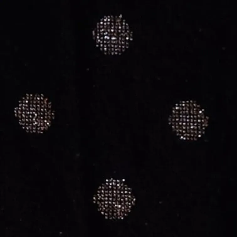 Semi Formal Party Sweater in Black With Printed Gold image indicator(5)