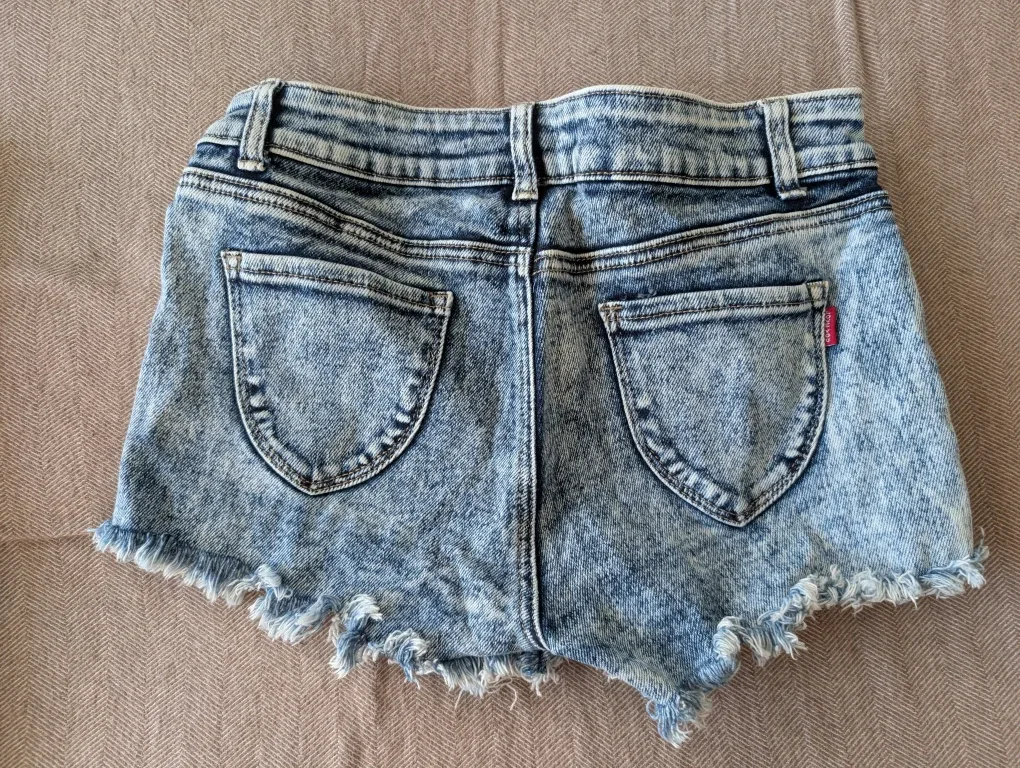 Love You Denim Shorts XS image indicator(2)