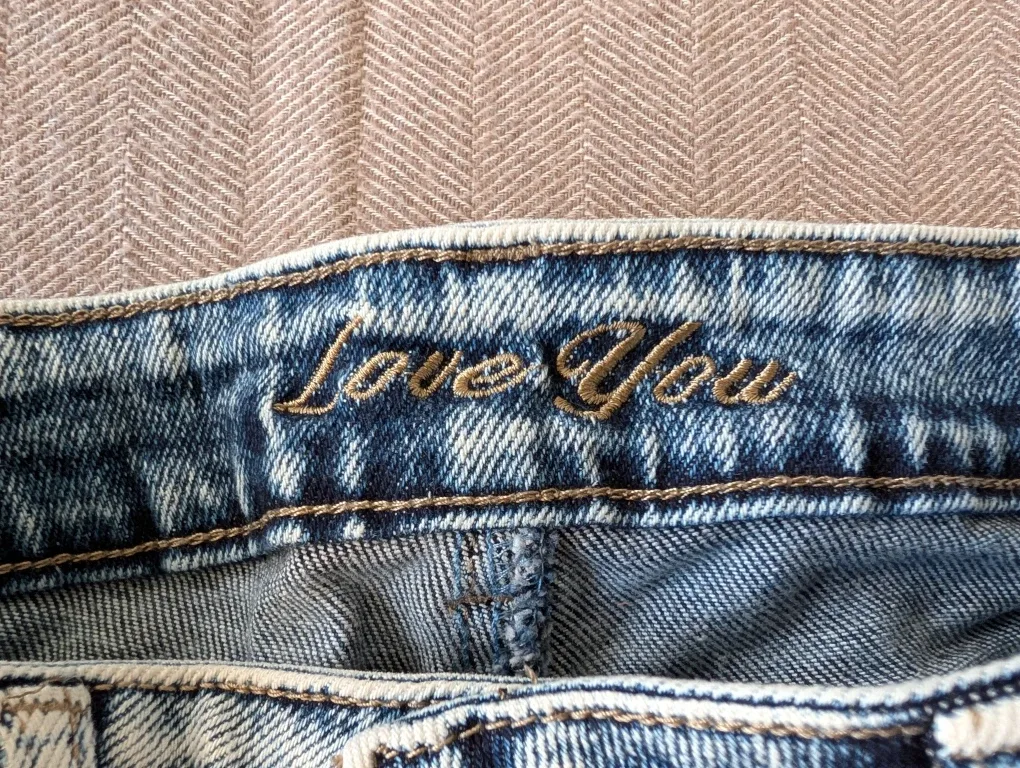 Love You Denim Shorts XS image indicator(3)