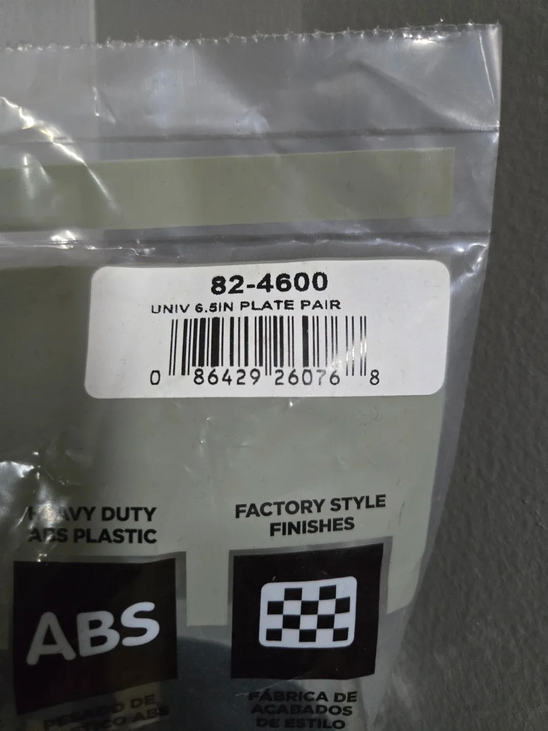 Metra 82-4600 6.5in Plate Pair image indicator(2)
