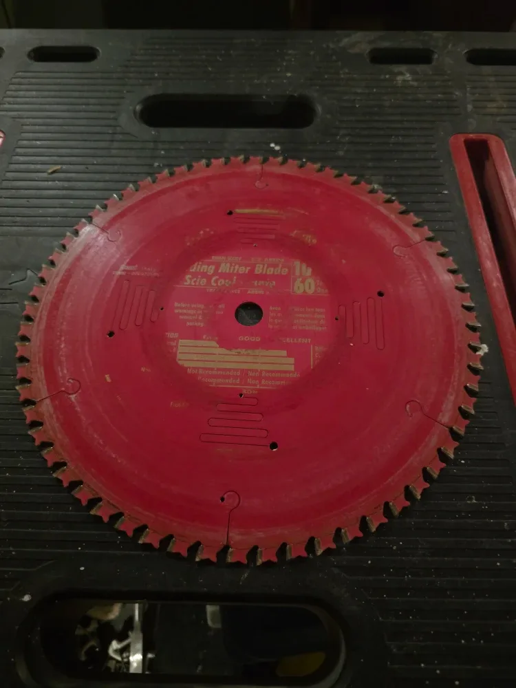 Scie Cox Sliding Miter Blade 10 inch