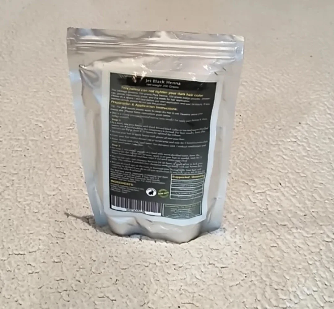 The Henna Guys Jet Black Hair & Beard Dye - Unisex image indicator(4)