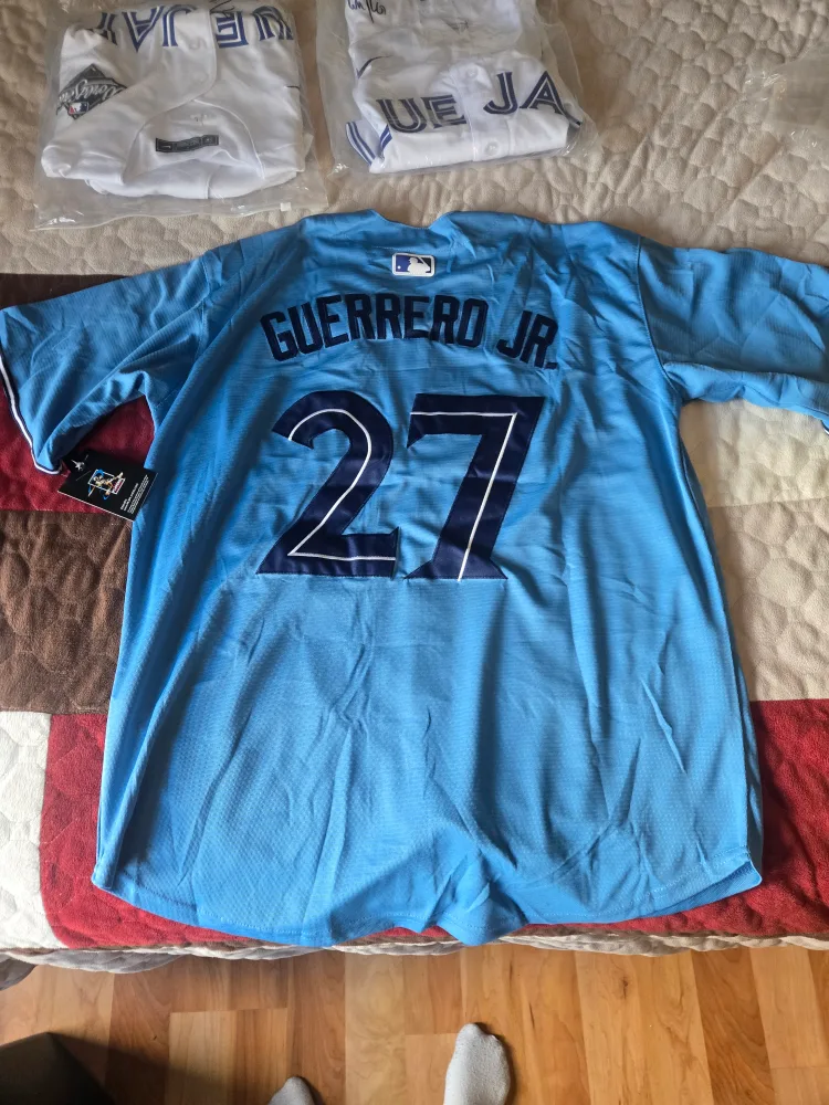 World Series Toronto Blue Jays jerseys image indicator(3)