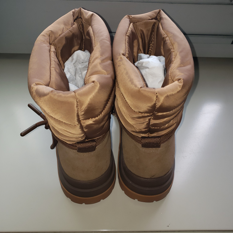 ZARA brown puffy moon boots - photo 3
