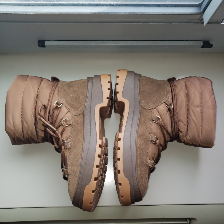 ZARA brown puffy moon boots - photo 4