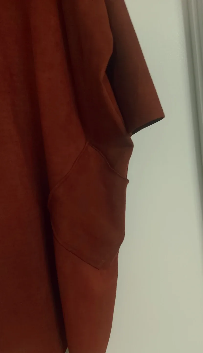 Burgundy Poncho Style Top image indicator(2)