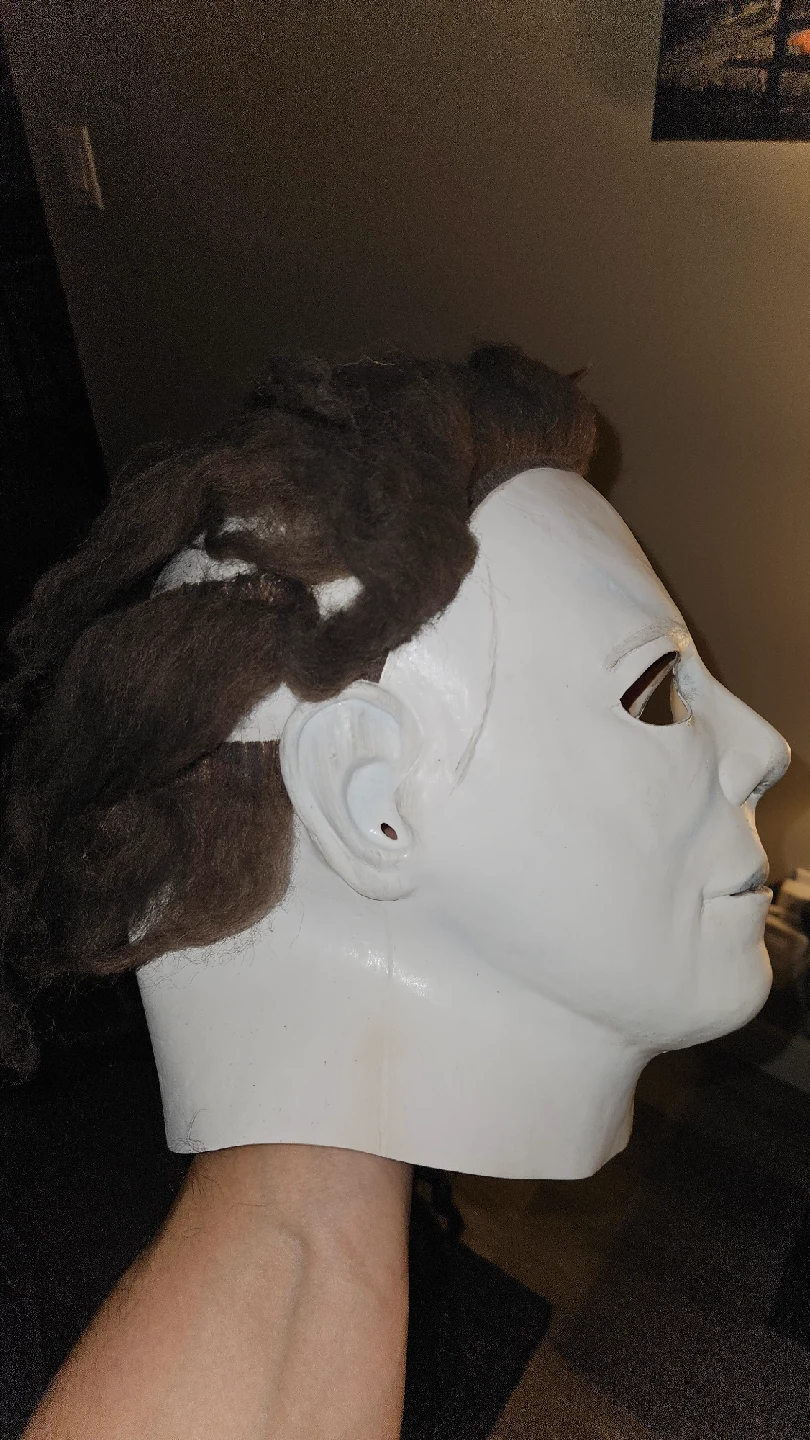 Pirate Hat with Attached Hair & Michael Myers Mask - photo 5