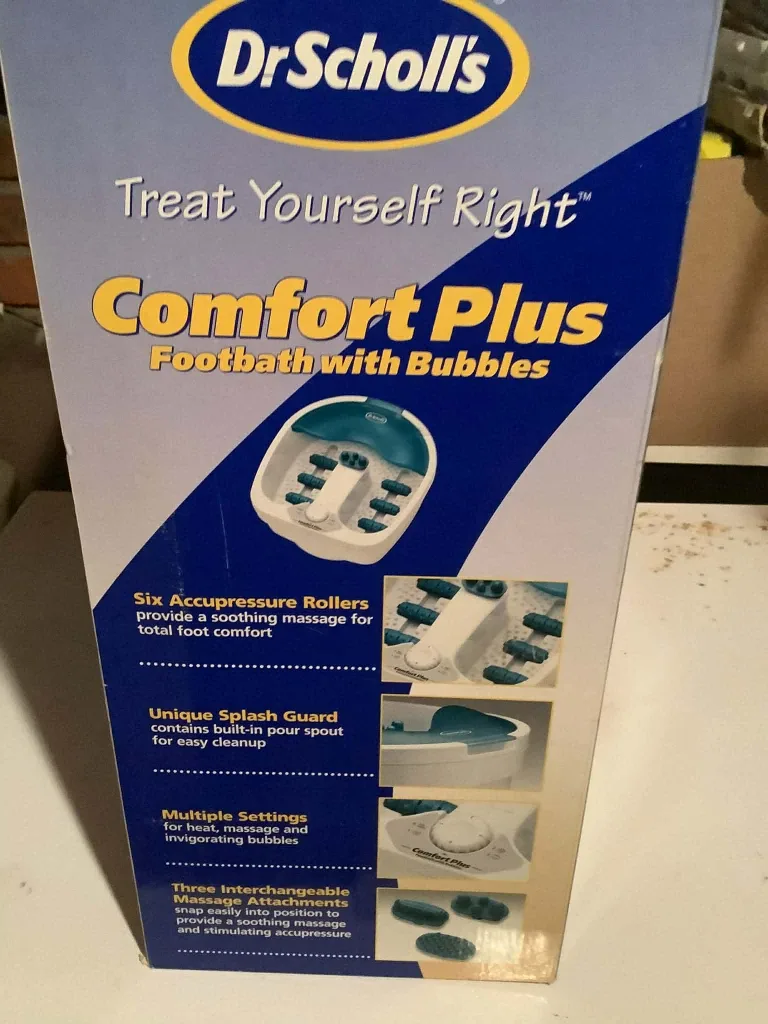 Dr. Scholl's Comfort Plus Footbath with Bubbles