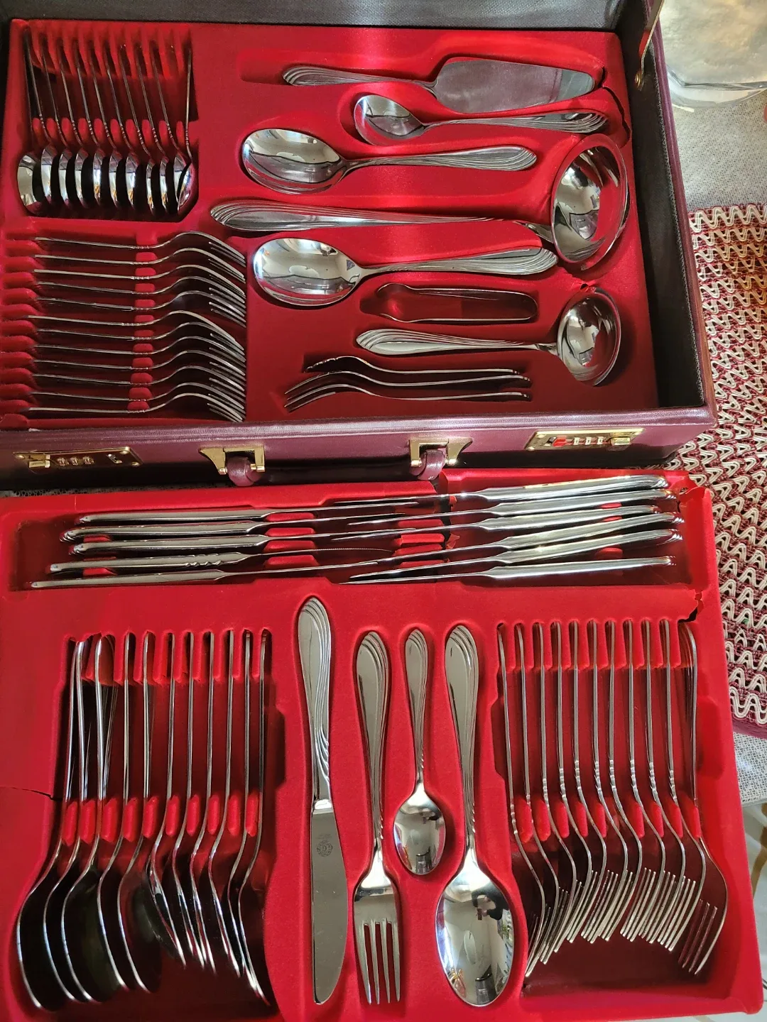 GGS Stainless Steel Cutlery Set in Case image indicator(2)
