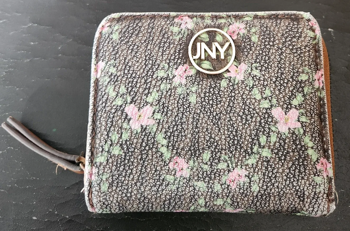 JNY Jones New York Floral Wallet