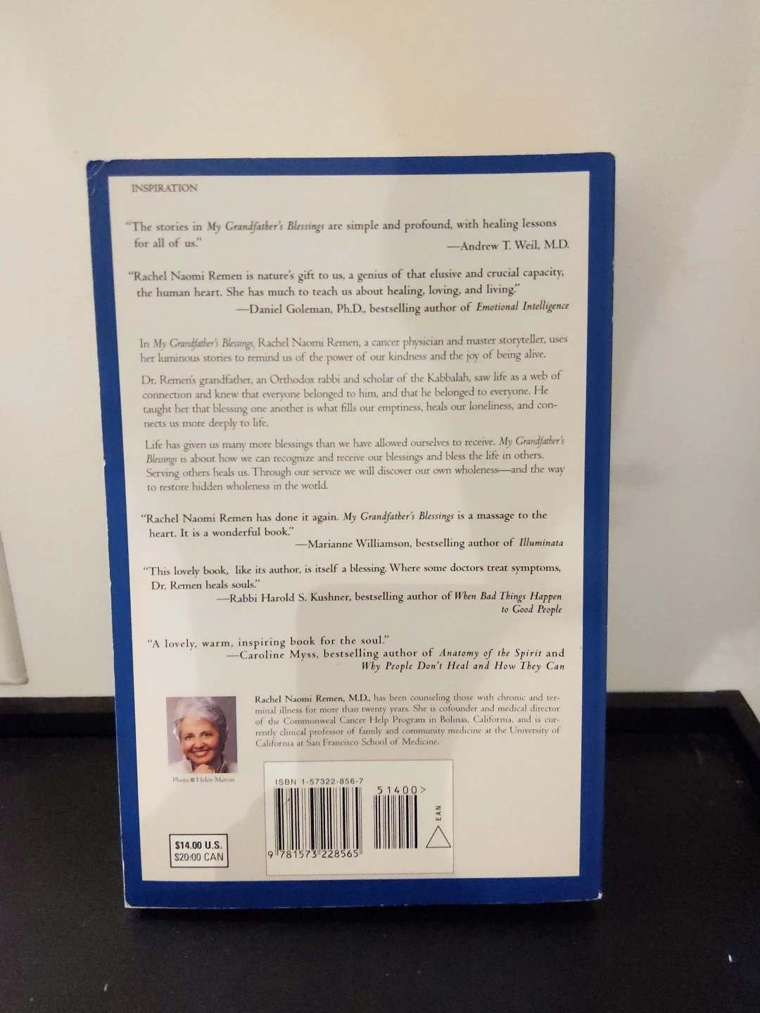 (national bestseller) My Grandfather's Blessings by Rachel Remen - photo 2