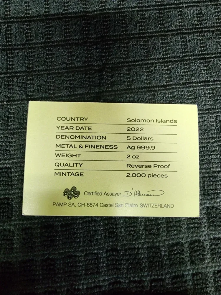 Dinosaurs of North America: Stegosaurus 2oz Fine Silver image indicator(5)