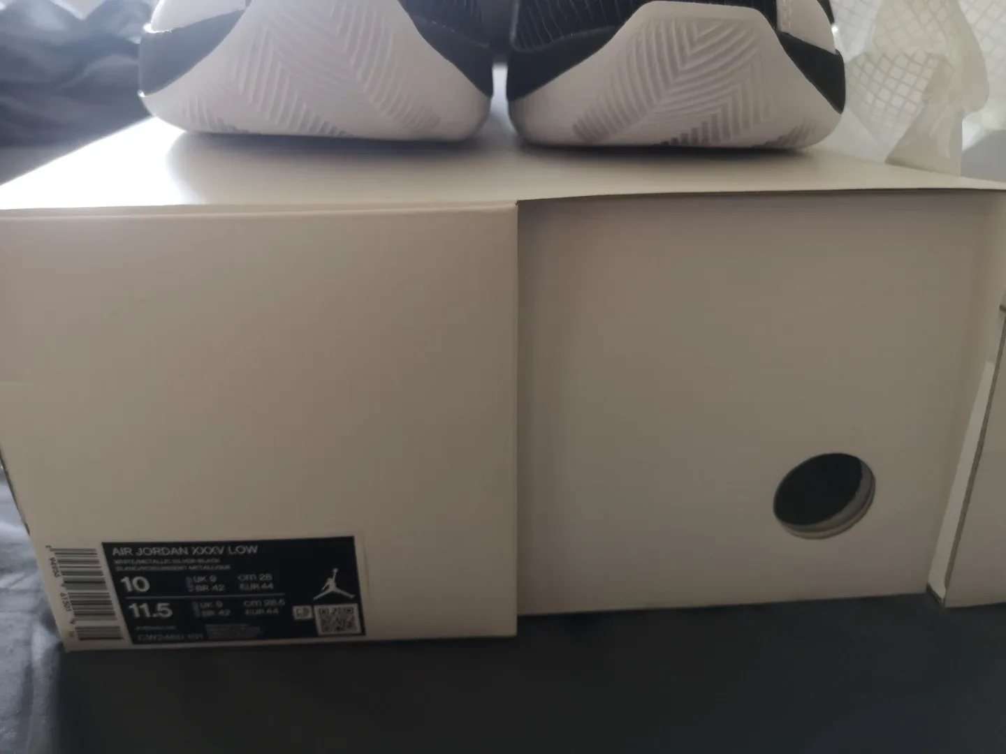 Air Jordan XXXV Low, Size 10 BRED image indicator(3)