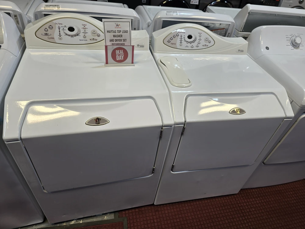Maytag Top Load Washer and Dryer Set