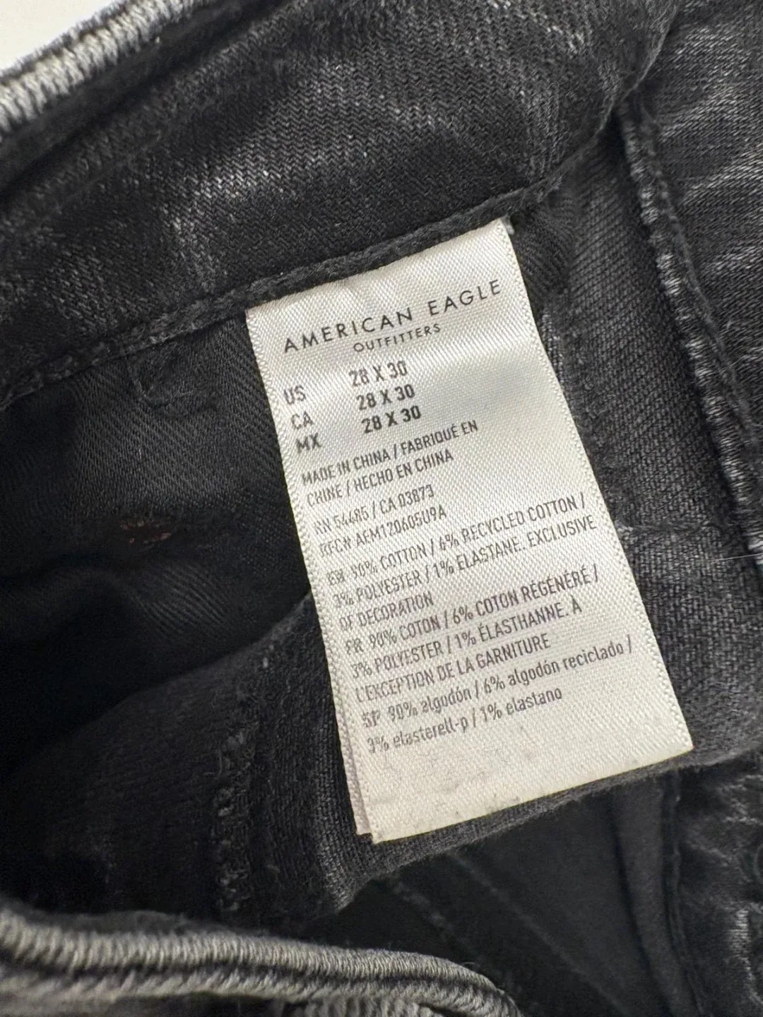 American Eagle Airflex+ Jeans 28x30 image indicator(4)