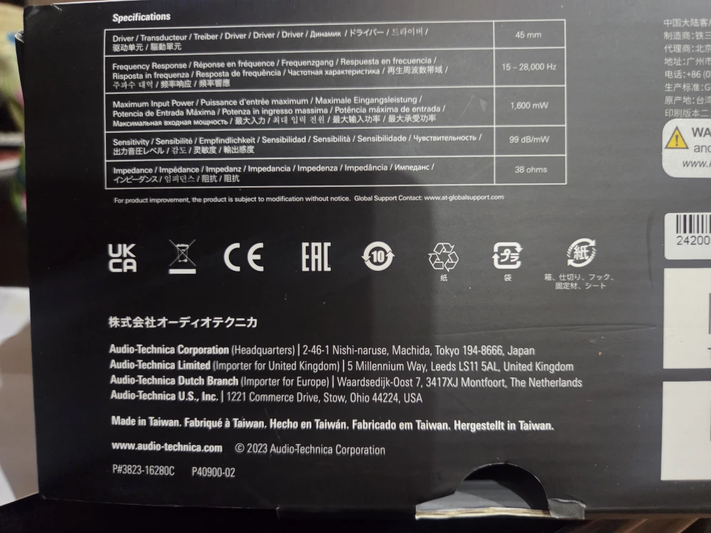 Audio-Technica ATH-M50x Professional Monitor Headphones - photo 5