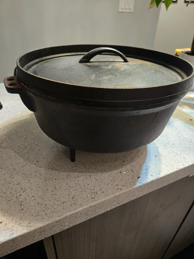Cast Iron Dutch Oven with Lid