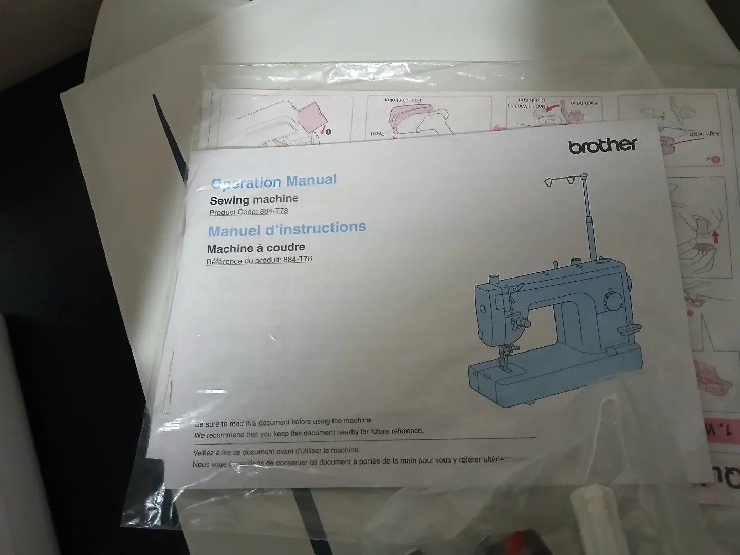 Brother PQ1500SL Sewing Machine image indicator(3)