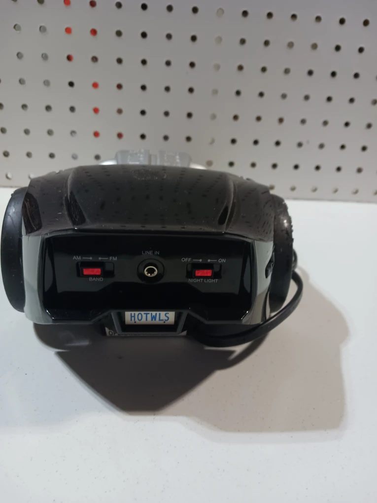 Hot Wheels Car Radio Alarm Clock - photo 5