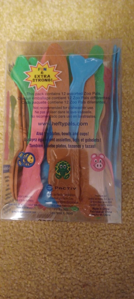 Hefty Zoo Pals Cutlery - photo 2