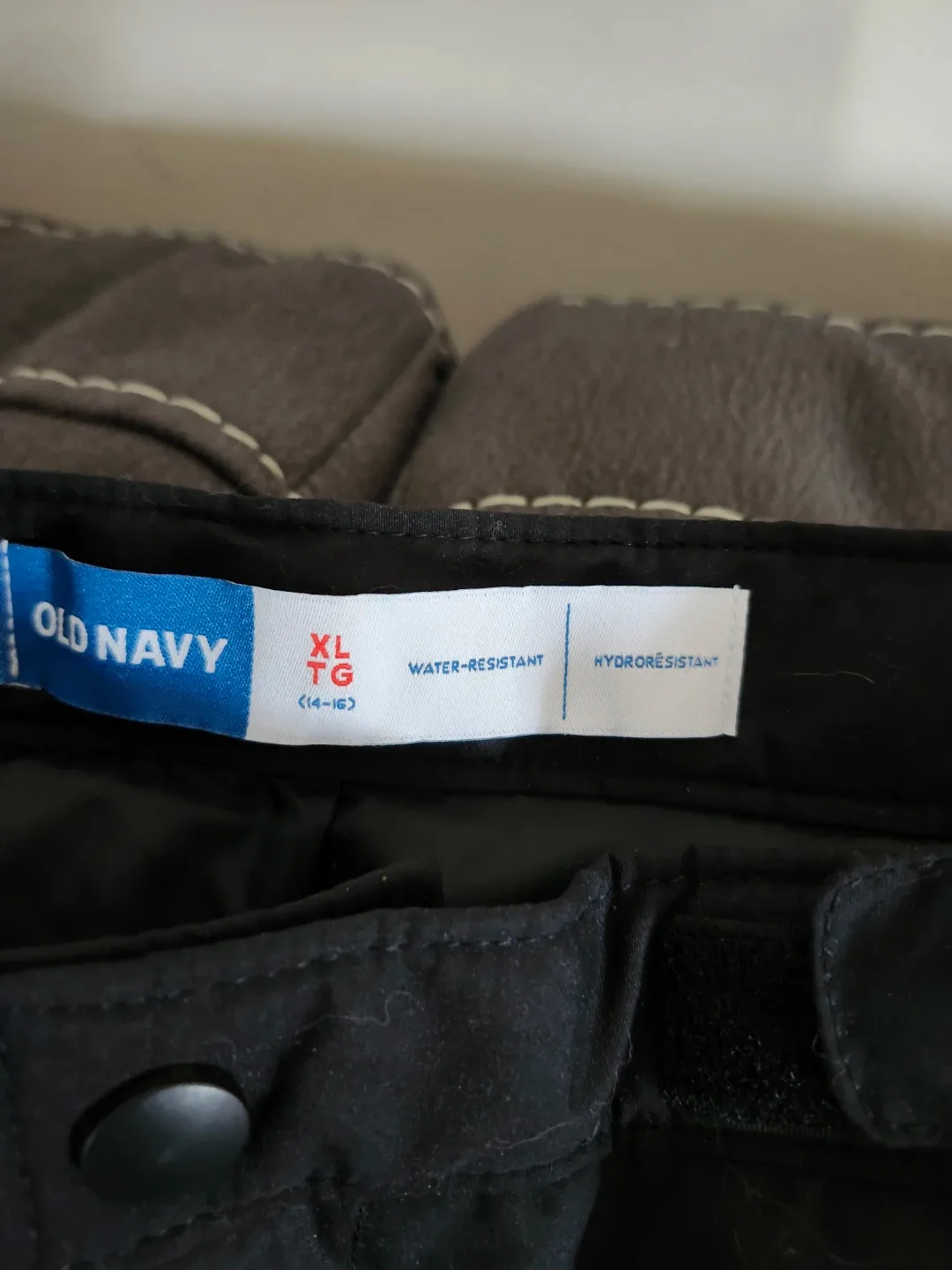 Old Navy Boys XL (14-16) Snow Pants - Black image indicator(3)