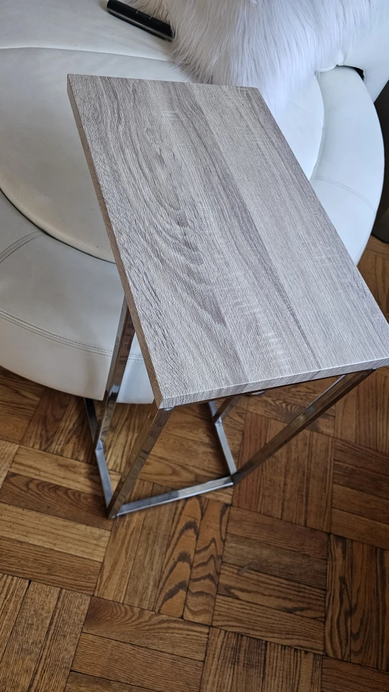 Side Table with Metal Frame - photo 2