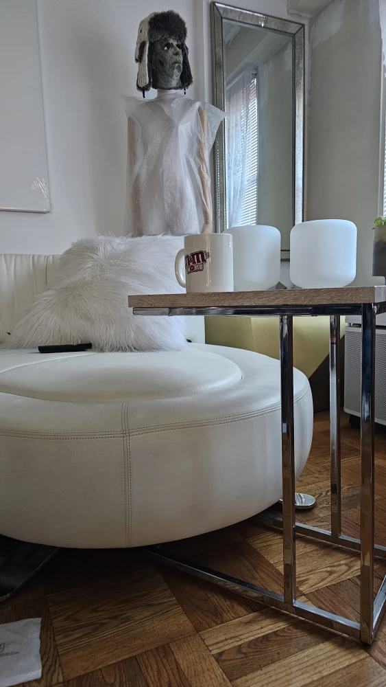 Side Table with Metal Frame - photo 5