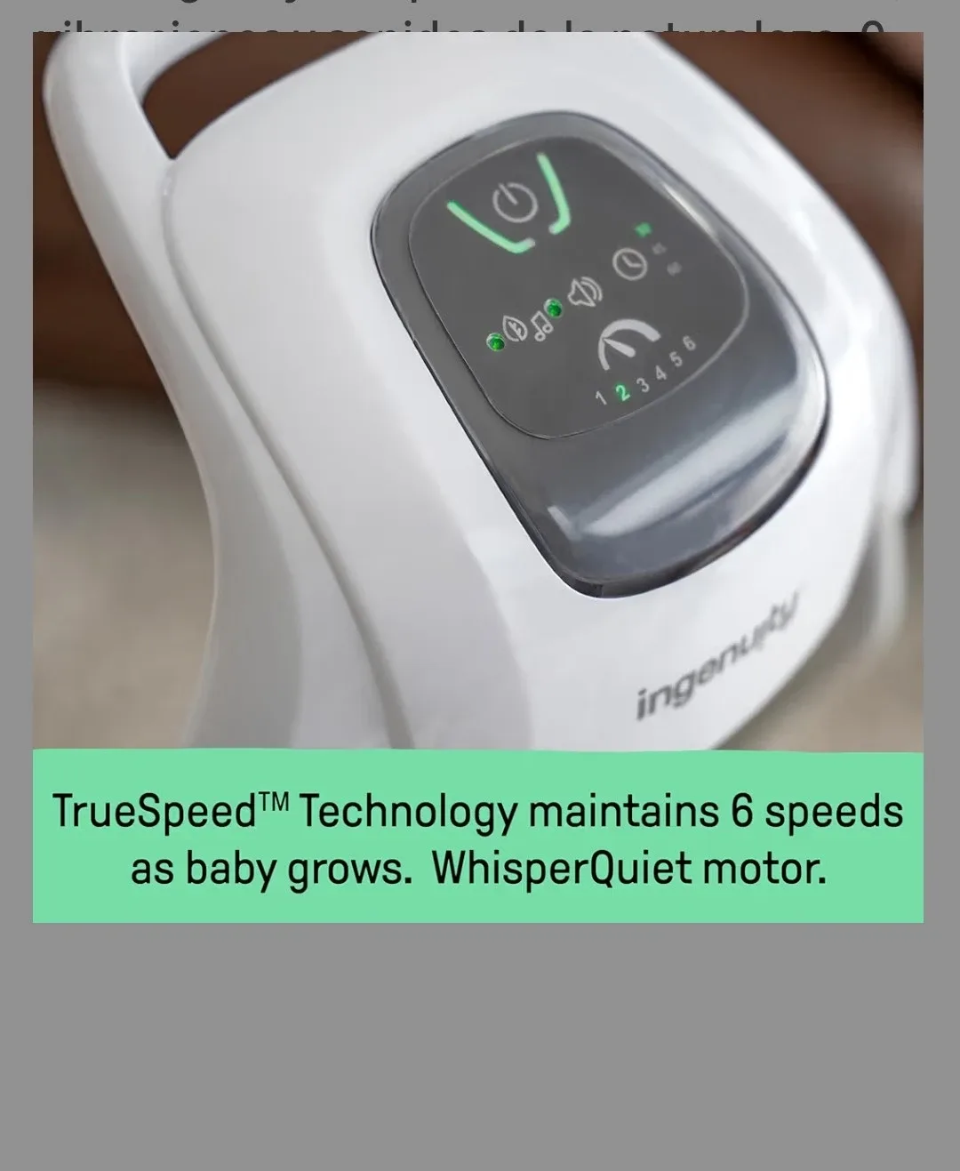 Ingenuity SimpleComfort Soothing Swing - Everston (0-9M) image indicator(2)