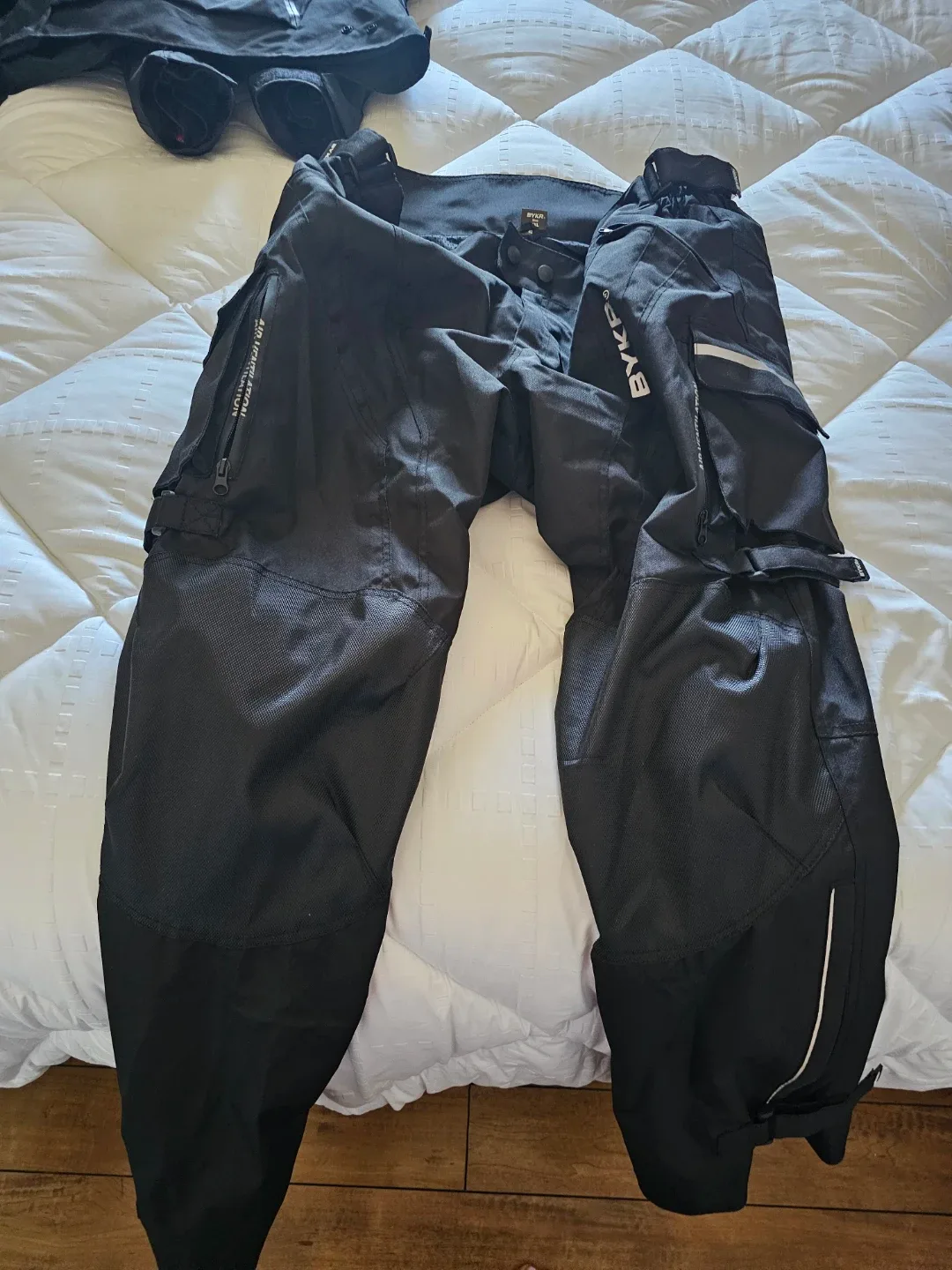 Icon Stormhawk Boots US 8 & BYKR 4XL Pants image indicator(3)