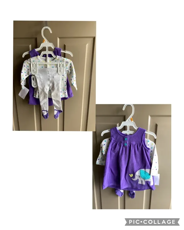 Girls sz 6 months outfits $3 each