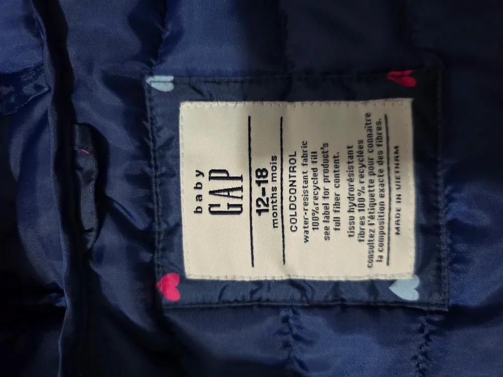 Baby Gap Puffer Jacket - 12-18 Months image indicator(3)
