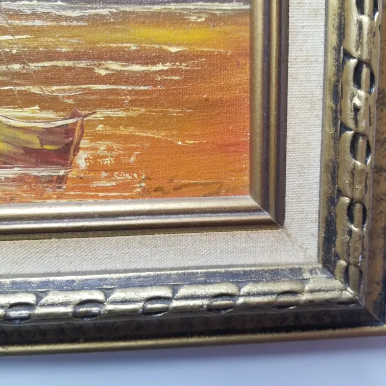 Framed Oil Paintings - Set of Two image indicator(5)