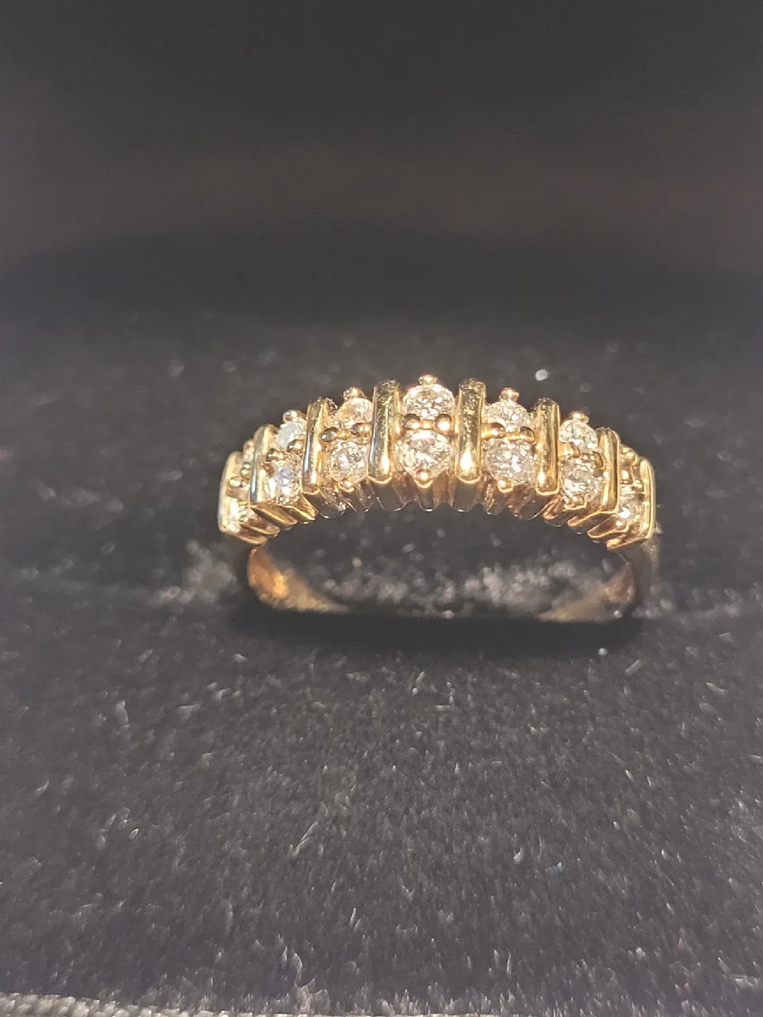 Gold Diamond Ring image indicator(5)