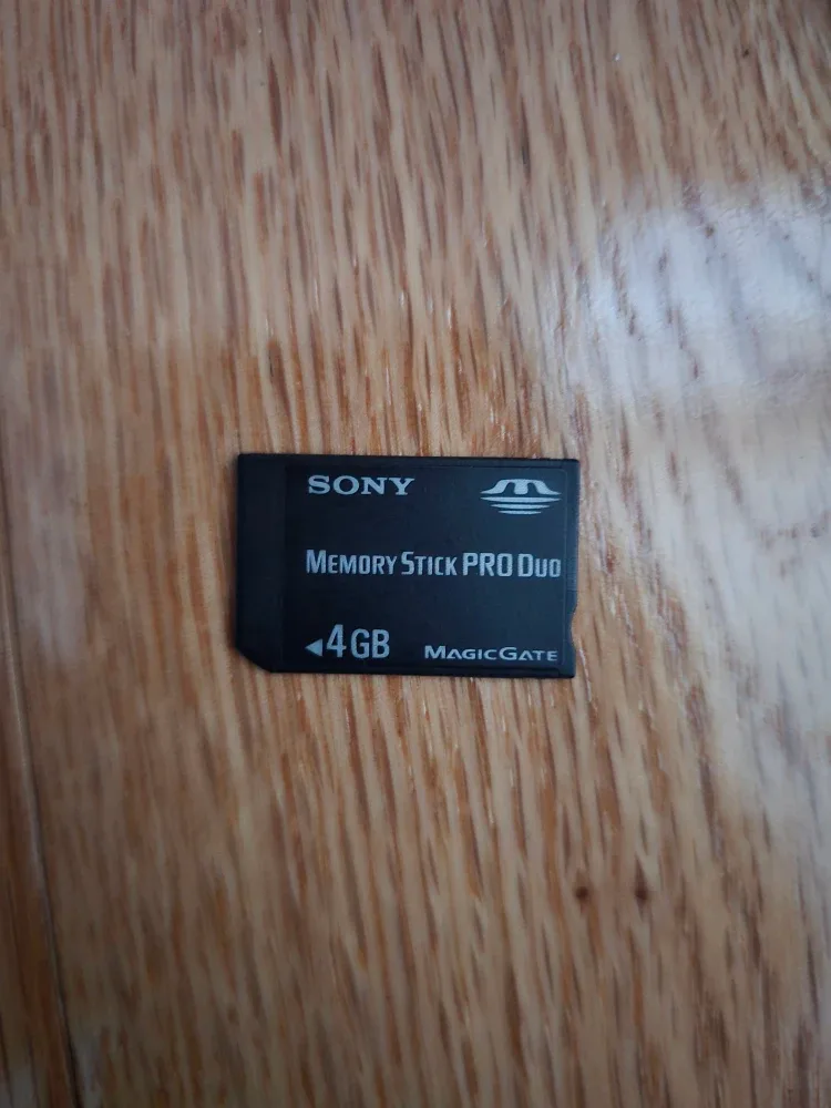 Sony Memory Stick PRO Duo 4GB