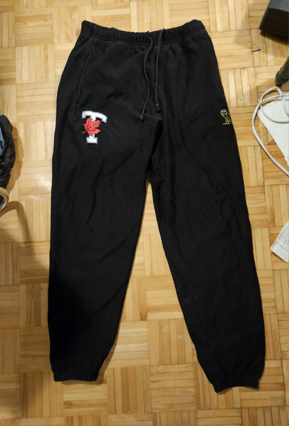 Moving Sale!! October's Very Own (OVO) Black Sweatpants - Size L