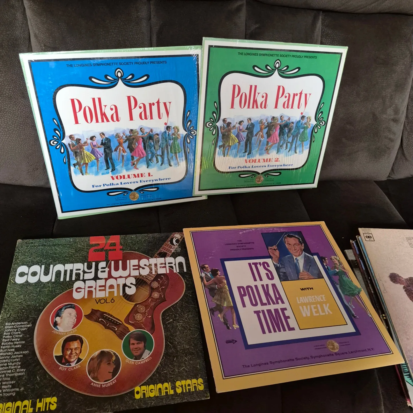 Vintage Vinyl Records - Assorted Titles image indicator(8)