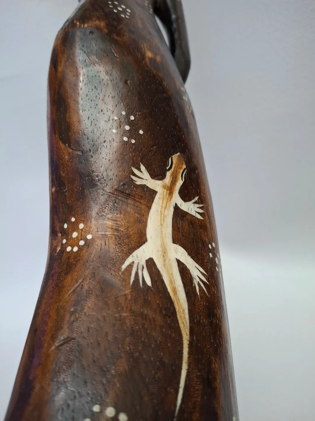 Wooden African Woman Figurine image indicator(4)