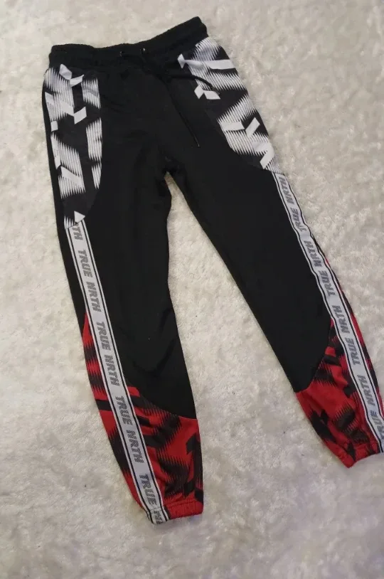 True Noth Black/Red Joggers image indicator(2)
