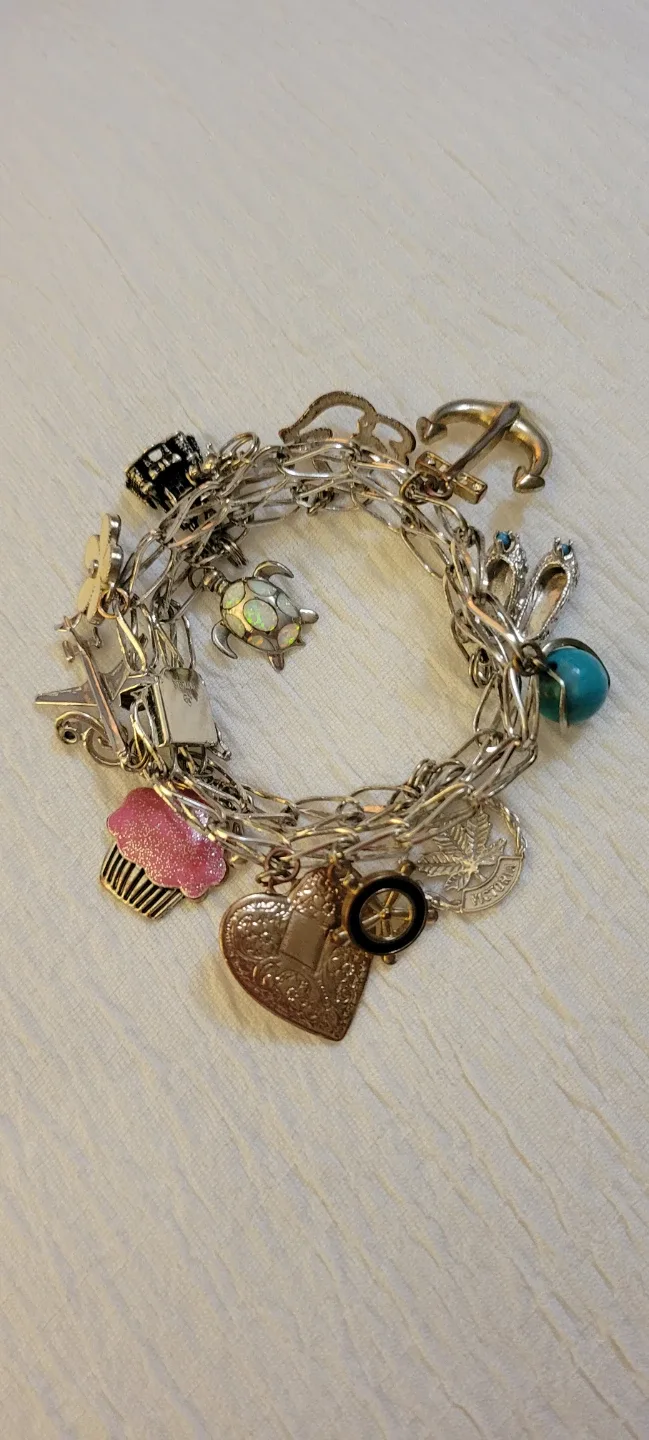 Charm Bracelet with Various Charms image indicator(3)
