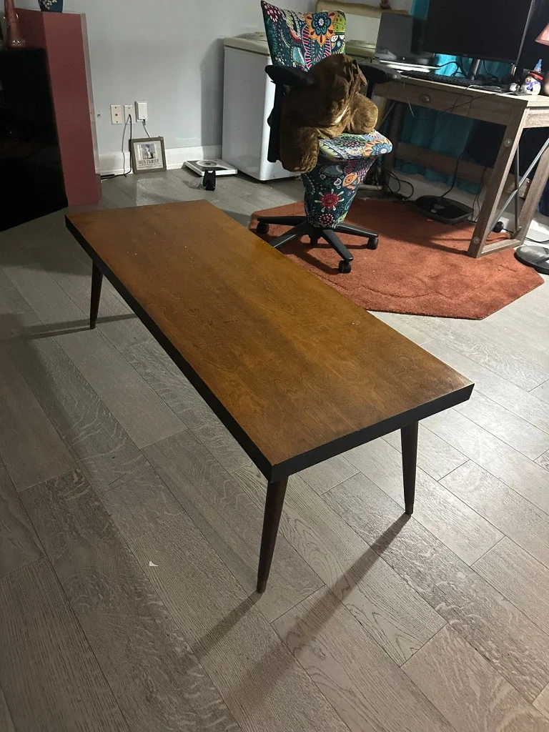 Wood Coffee Table - 1.23m Long image indicator(2)