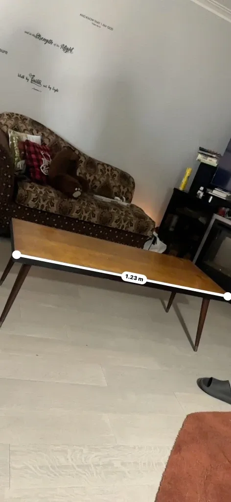 Wood Coffee Table - 1.23m Long image indicator(3)